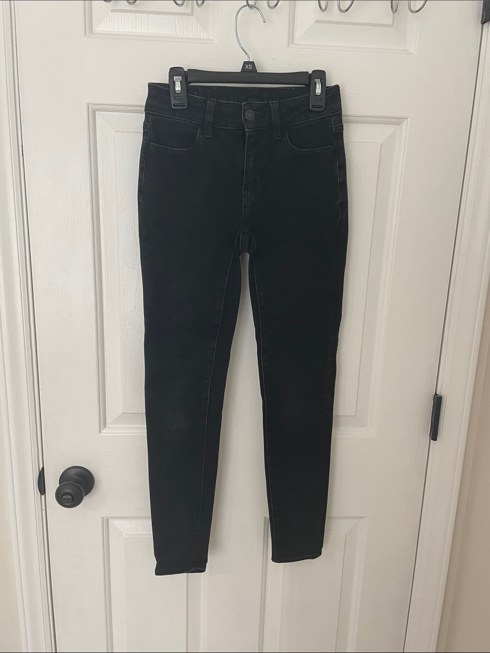 High-Rise Black Women’s Skinny Jeans
